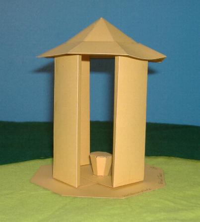 Modell Waldenserdenkmal Herr Faas
