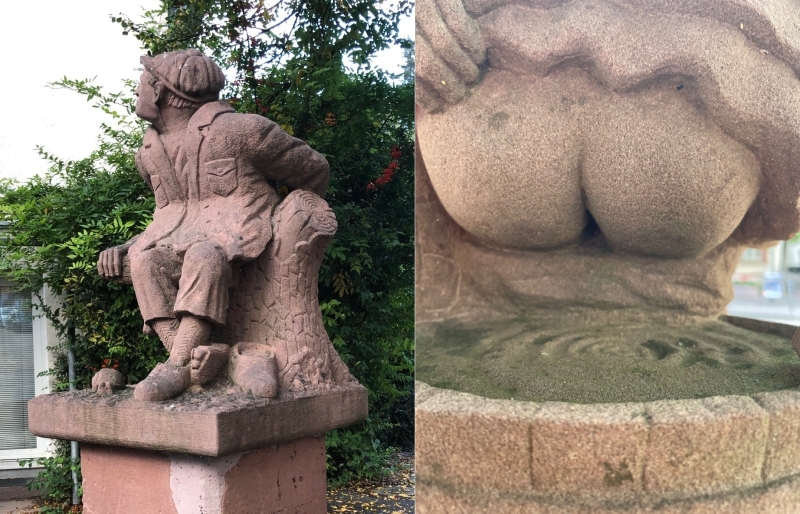 Kiwwelscheißer-Brunnen Grünwettersbach