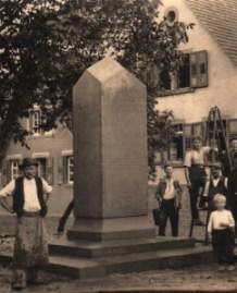 Einweihung Kriegerdenkmal Palmbach