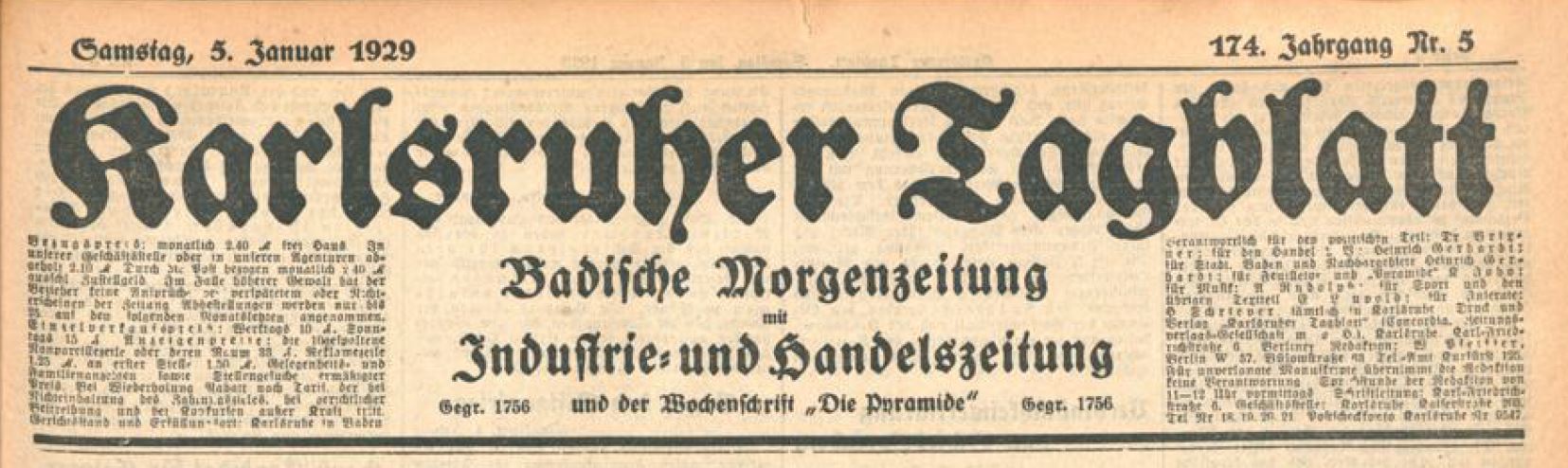 Karlsruher Tagblatt 1929: Wandbild in der Schule Palmbach, Hans Fischer-Schuppach Karlsruher Tagblatt 1929: Wandbild in der Schule Palmbach, Hans Fischer-Schuppach