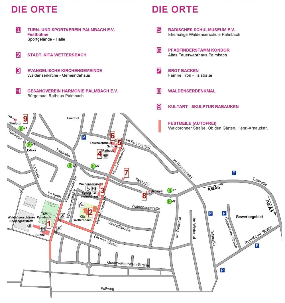 Stadtteilfest Palmbach - Festmeile