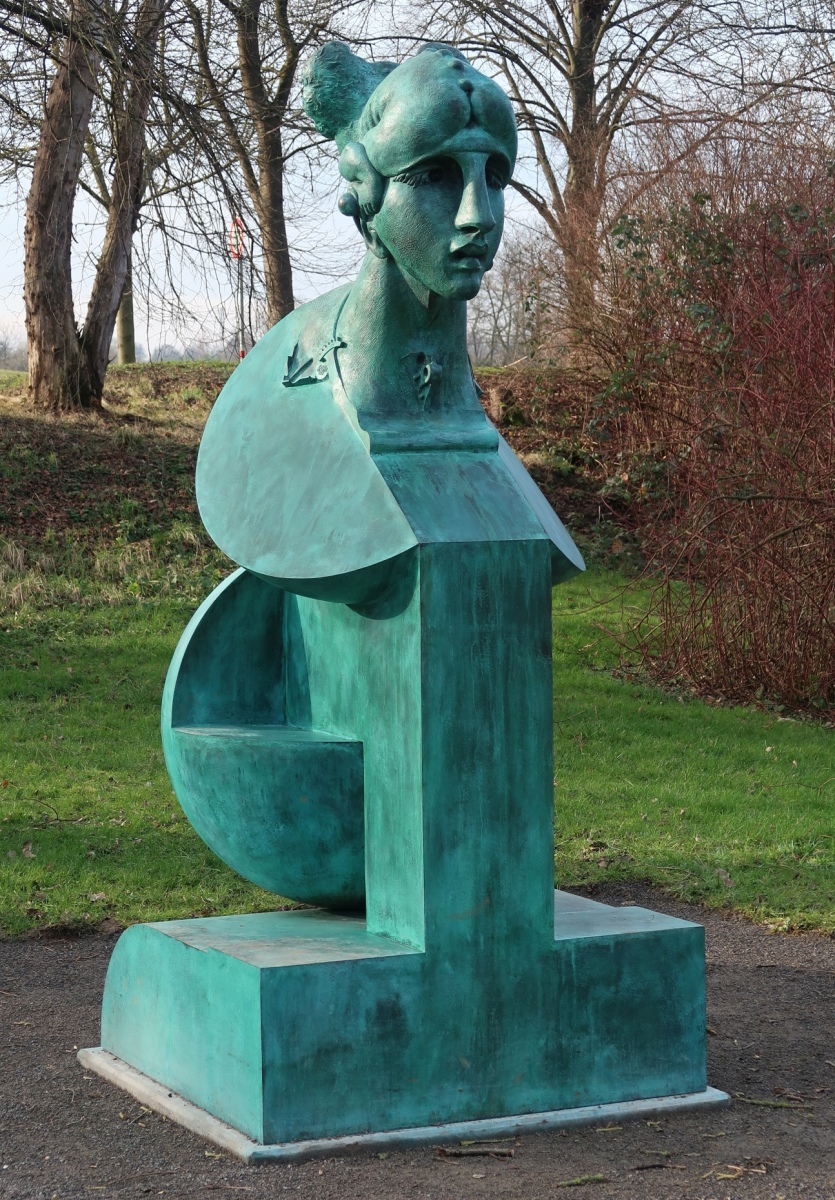 Skulptur „Resonanz“ von Jürgen Goertz
