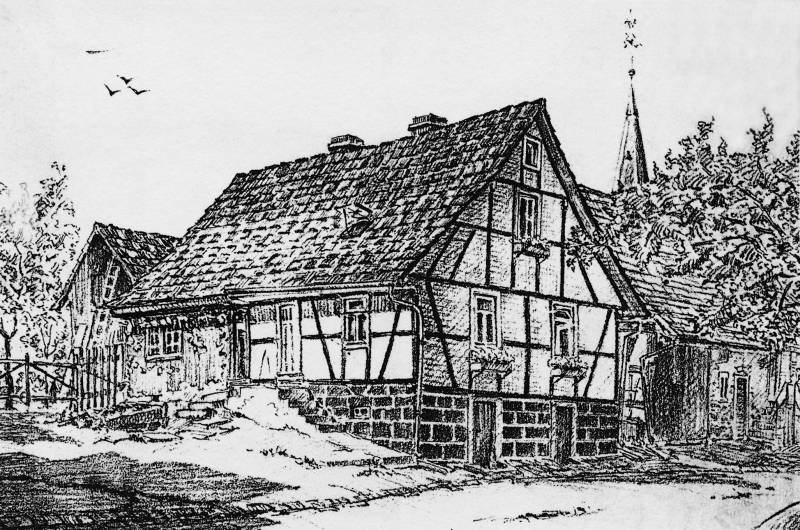 Altes Waldenserhaus in Palmbach Altes Waldenserhaus in Palmbach