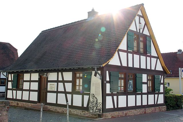 Waldenserhaus in Walldorf, heute Heimatmuseum Waldenserhaus in Walldorf, heute Heimatmuseum