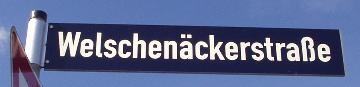 Welschenäckerstraße in Pforzheim Welschenäckerstraße in Pforzheim
