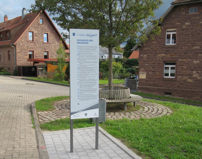 Waldenserweg Palmbach Stele Nr. 11